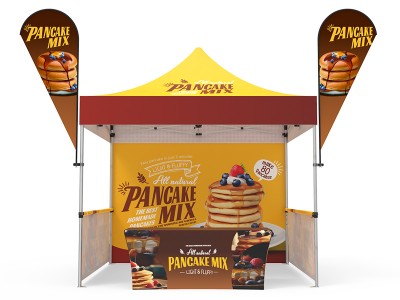 Pop-up Canopy 10x10ft Custom Package 12