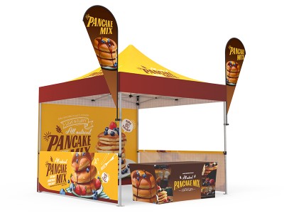 Pop-up Canopy 10x10ft Custom Package 12