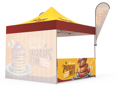 Pop-up Canopy 10x10ft Custom Package 12