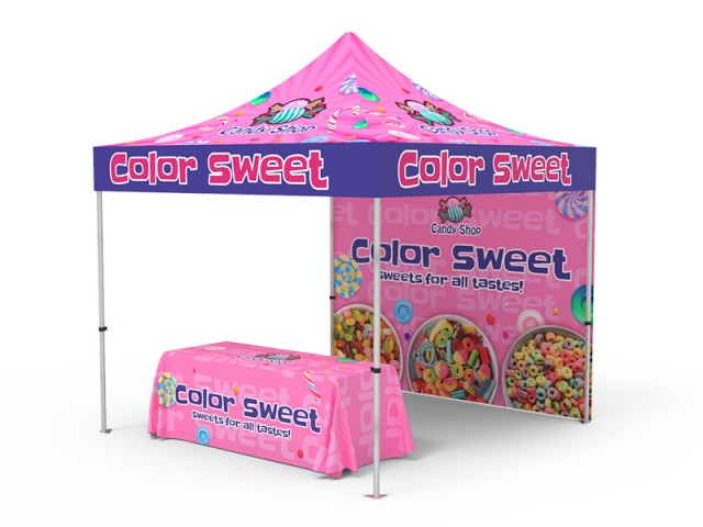 Pop-up Canopy 10x10ft Custom Package 15