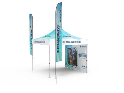 Pop-up Canopy 10x10ft Custom Package 19