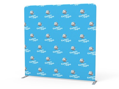 Tension Fabric Step and Repeat Backdrop