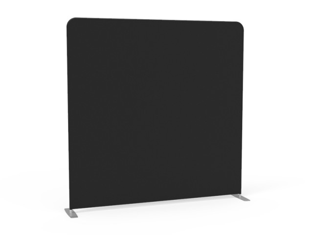 Tension Fabric Chroma Key Backdrop 8x8ft - Black & White