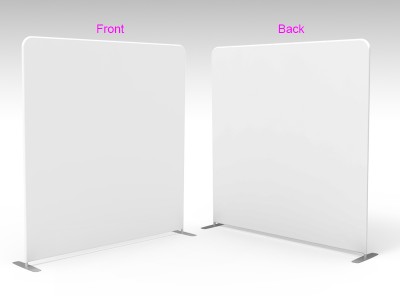Tension Fabric Chroma Key Backdrop 8x8ft - White