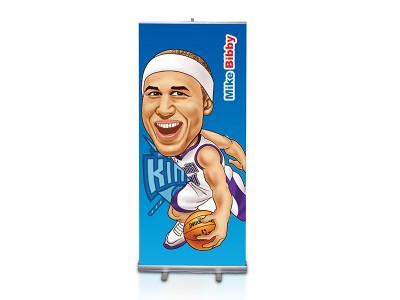 Standard Single Side Printed Roll Up Banner Stand