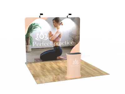 10x10ft Exhibit Booth Display Series 04
