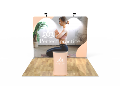 10x10ft Exhibit Booth Display Series 04