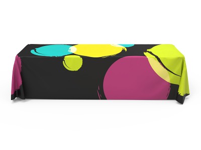 8ft Loose Table Runner with Graphic Printing 
