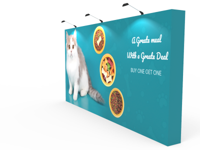 Straight - Large 15ft - Pop Up Banner Display