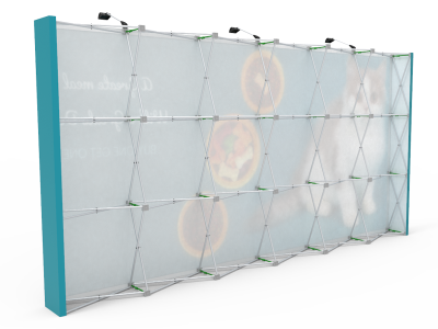 Straight - Large 15ft - Pop Up Banner Display