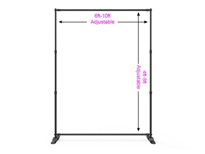 Adjustable - Small 8ft - Tension Fabric Backdrop