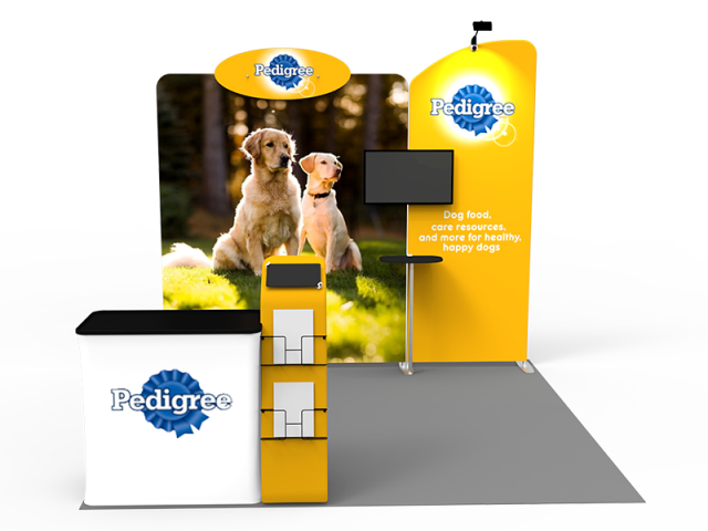 10 x 10ft Portable Tension Fabric Exhibition Booth 02