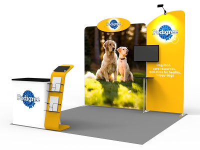 10 x 10ft Portable Tension Fabric Exhibition Booth 02