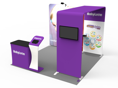 10 x 10ft Portable Exhibition Stand Display Booth 06