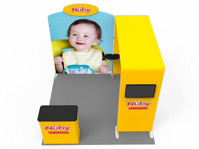 10 x 10ft Portable Exhibition Stand Display Booth 08