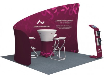 10 x 10ft Portable Exhibition Stand Display Booth L 