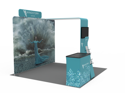10 x 10ft Portable Exhibition Stand Display Booth M