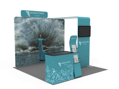 10 x 10ft Portable Exhibition Stand Display Booth M