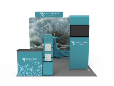 10 x 10ft Portable Exhibition Stand Display Booth M